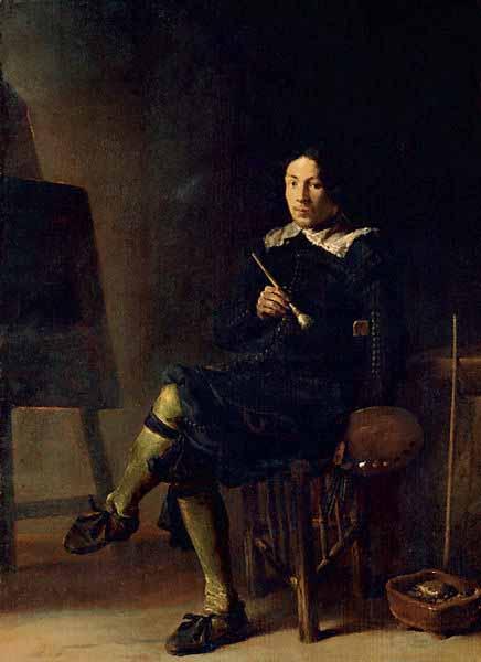 Cornelis Saftleven Self-portrait